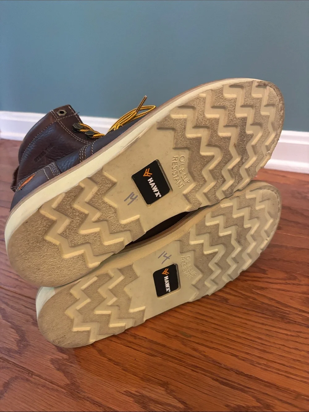 Men’s Hawk steel toe boots